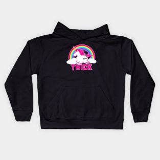 Weightlifting Unicorn, unicorn fitness, gym girl, barbell unicorn Kids Hoodie